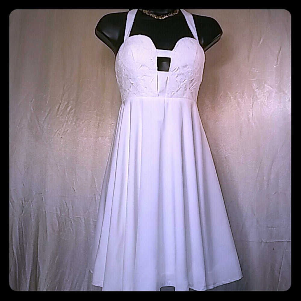 Ivory Homecoming Dress